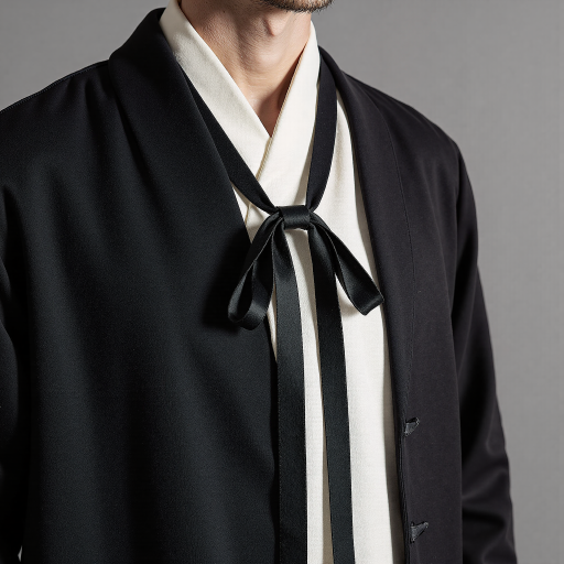 资深太极拳教练头像，六十岁左右男性，白发长须，身穿传统练功服，神态慈祥